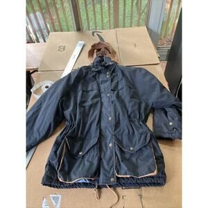 The Limited Collection‎ Hooded Insulated Coat, Size M Gray Blue, Winter Jacket